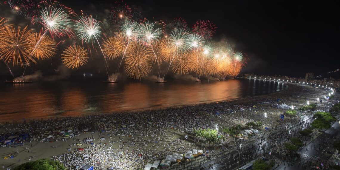 Réveillon em Copacabana - Divulgação / Prefeitura do Rio