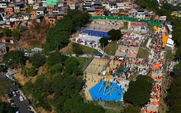 O Parque Carioca Pavuna fica numa área de 17 mil metros quadrados - Fabio Motta/Prefeitura do Rio